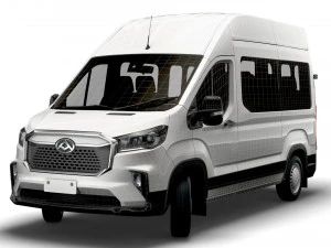 Maxus E Deliver 9 Bus L2H3 2022 3D Model