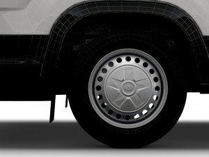 Maxus E Deliver 9 Bus L2H3 2022 3D Model