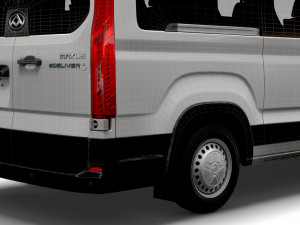 Maxus E Deliver 9 Bus L2H3 2022 3D Model