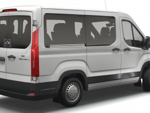 Maxus Deliver9 Bus L1H1 2022 Model 3D