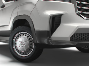 Maxus Deliver9 Bus L1H1 2022 Model 3D
