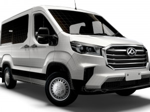 Maxus Deliver9 Bus L1H1 2022 Model 3D