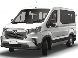 Maxus E Deliver9 Bus L1H1 2022 Modelo 3D