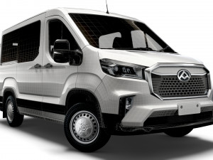 Maxus E Deliver9 Bus L1H1 2022 Modelo 3D