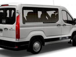 Maxus E Deliver9 Bus L1H1 2022 Modelo 3D
