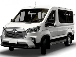 Maxus E Deliver9 Bus L1H1 2022 3D Model