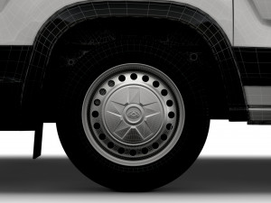 Maxus E Deliver9 Bus L1H1 2022 Modelo 3D