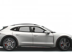 Porsche Taycan 4 Cross Turismo 2022 3D Model