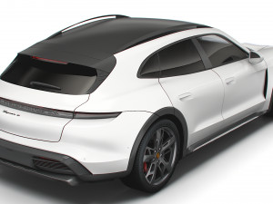Porsche Taycan 4 Cross Turismo 2022 Modelo 3D