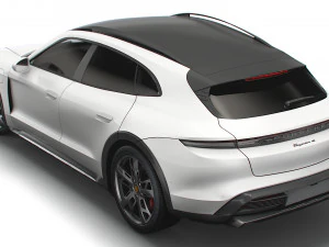 Porsche Taycan 4 Cross Turismo 2022 3D Model