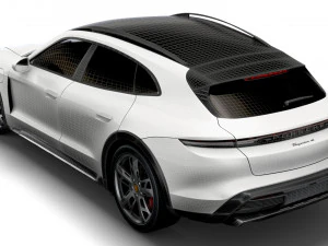 Porsche Taycan 4 Cross Turismo 2022 3D Model