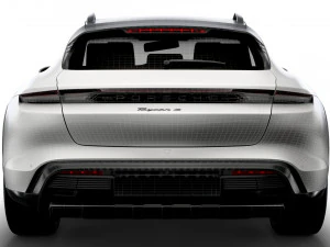 Porsche Taycan 4 Cross Turismo 2022 3D Model