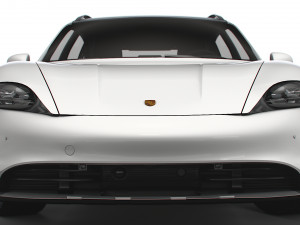 Porsche Taycan 4S Cross Turismo 2022 3D Model