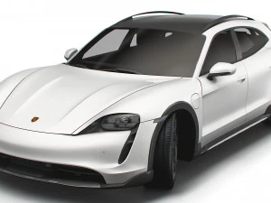 पोर्शे टायकन 4एस क्रॉस टूरिस्मो 2022 3D मॉडल