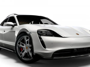 पोर्शे टायकन 4एस क्रॉस टूरिस्मो 2022 3D मॉडल