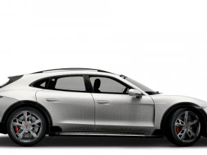 पोर्शे टायकन 4एस क्रॉस टूरिस्मो 2022 3D मॉडल