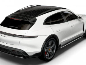 पोर्शे टायकन 4एस क्रॉस टूरिस्मो 2022 3D मॉडल