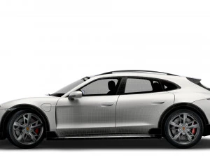 पोर्शे टायकन 4एस क्रॉस टूरिस्मो 2022 3D मॉडल