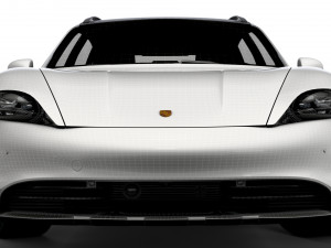 Porsche Taycan 4S Cross Turismo 2022 3D Model
