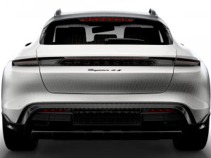 पोर्शे टायकन 4एस क्रॉस टूरिस्मो 2022 3D मॉडल