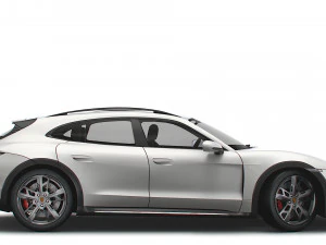 Porsche Taycan Turbo Cross Turismo 2022 3D Model