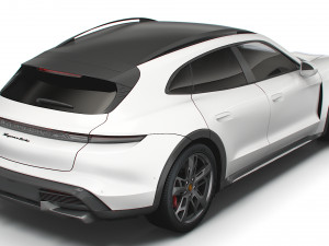 Porsche Taycan Turbo Cross Turismo 2022 Modelo 3D