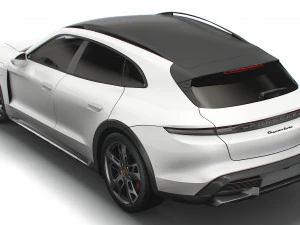 Porsche Taycan Turbo Cross Turismo 2022 3D Model