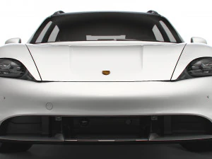 Porsche Taycan Turbo Cross Turismo 2022 3D Model