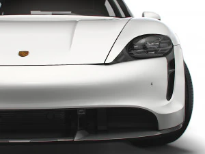 Porsche Taycan Turbo Cross Turismo 2022 3D Model