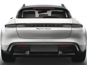 Porsche Taycan Turbo Cross Turismo 2022 3D Model