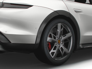 Porsche Taycan Turbo Cross Turismo 2022 Modelo 3D