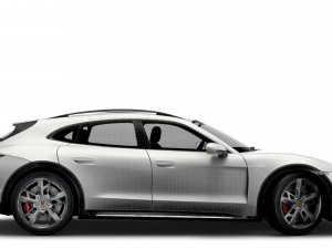 Porsche Taycan Turbo Cross Turismo 2022 Modelo 3D