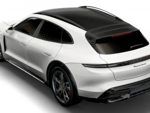 Porsche Taycan Turbo Cross Turismo 2022 3D Model