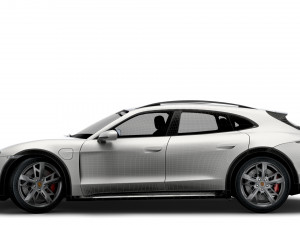 Porsche Taycan Turbo Cross Turismo 2022 Modelo 3D