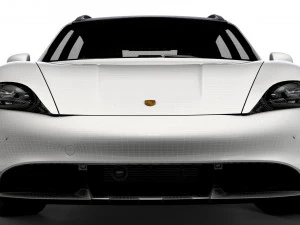 Porsche Taycan Turbo Cross Turismo 2022 3D Model