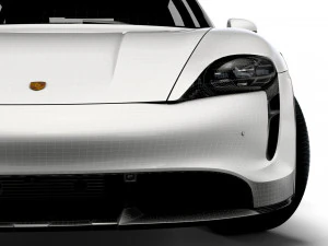 Porsche Taycan Turbo Cross Turismo 2022 3D Model