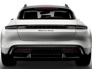 Porsche Taycan Turbo Cross Turismo 2022 Modelo 3D