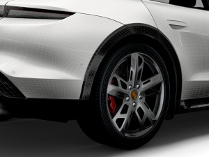 Porsche Taycan Turbo Cross Turismo 2022 Modelo 3D