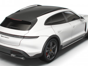 Porsche Taycan Turbo S Cross Turismo 2022 Modelo 3D