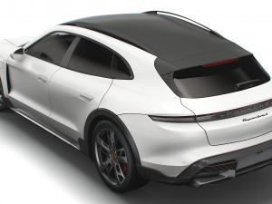 Porsche Taycan Turbo S Cross Turismo 2022 Modelo 3D