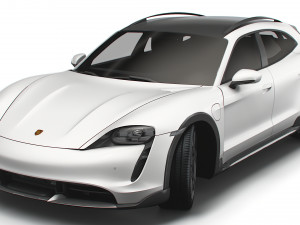 Porsche Taycan Turbo S Cross Turismo 2022 Modelo 3D