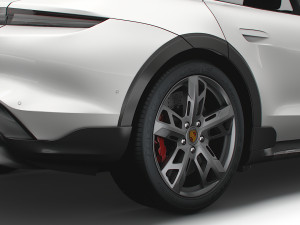 Porsche Taycan Turbo S Cross Turismo 2022 Modelo 3D