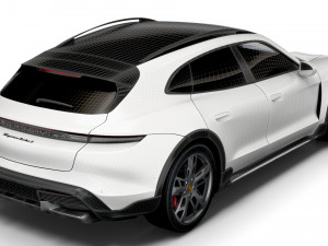 Porsche Taycan Turbo S Cross Turismo 2022 Modelo 3D