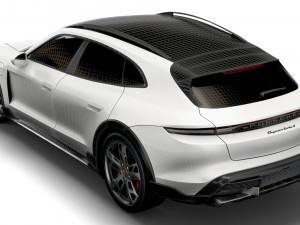 Porsche Taycan Turbo S Cross Turismo 2022 Modelo 3D