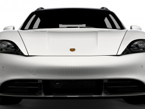 Porsche Taycan Turbo S Cross Turismo 2022 Modelo 3D