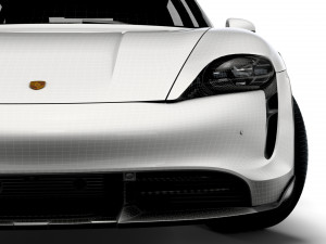 Porsche Taycan Turbo S Cross Turismo 2022 Modelo 3D