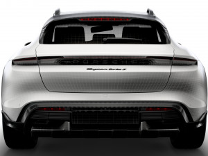 Porsche Taycan Turbo S Cross Turismo 2022 Modelo 3D