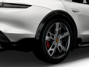 Porsche Taycan Turbo S Cross Turismo 2022 Modelo 3D