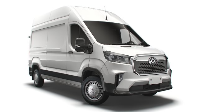 Maxus E Deliver 9 L3H3 2022 3D मॉडल .c4d .max .obj .3ds .fbx .stl .blend 