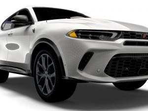 Dodge Hornet GT Blacktop 2023 3D Модель